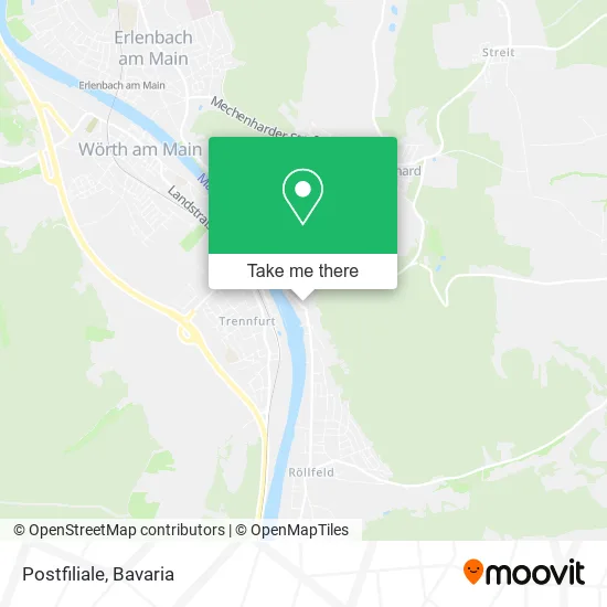 Карта Postfiliale