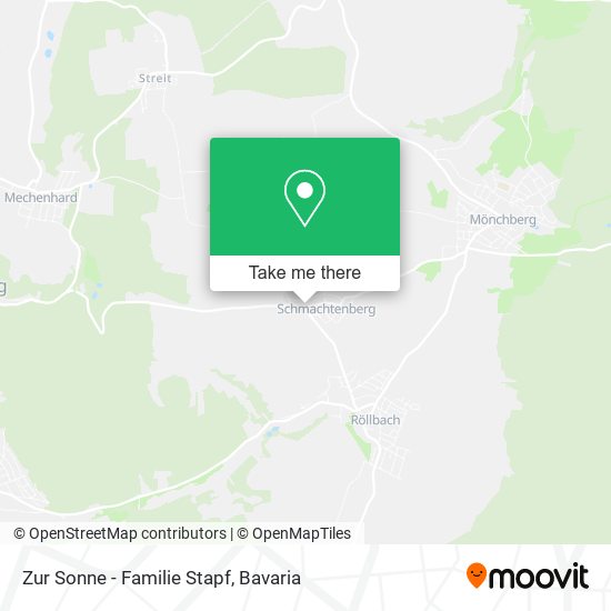 Zur Sonne - Familie Stapf map