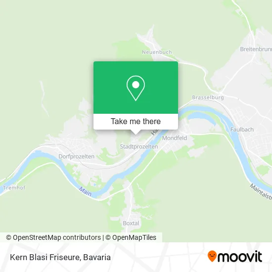 Карта Kern Blasi Friseure
