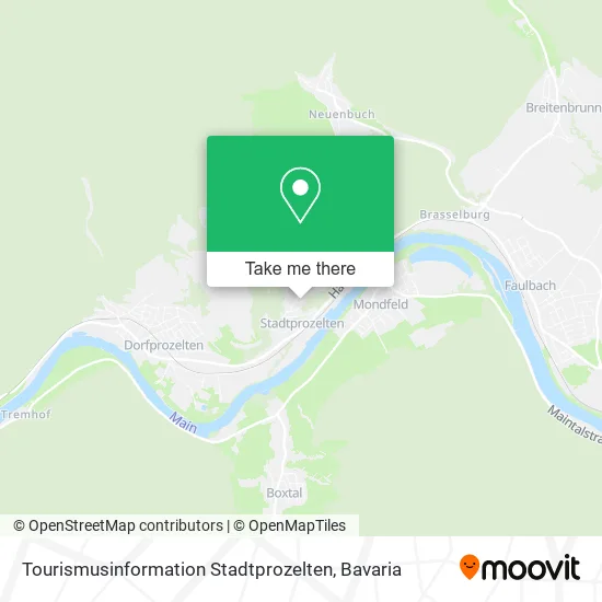 Карта Tourismusinformation Stadtprozelten