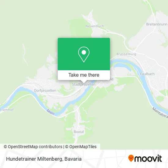 Карта Hundetrainer Miltenberg