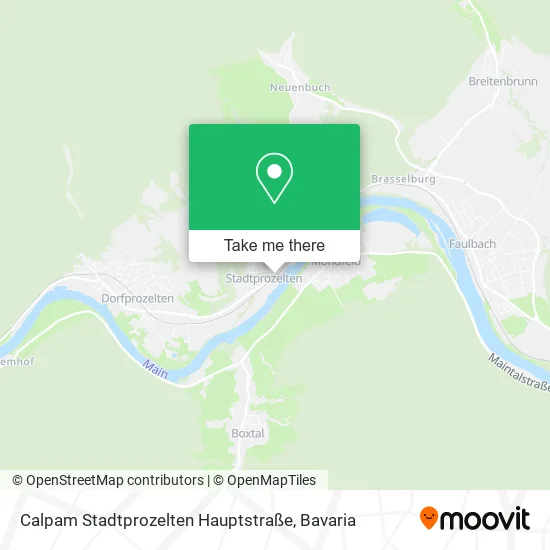 Карта Calpam Stadtprozelten Hauptstraße