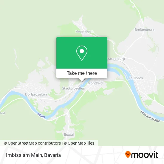 Карта Imbiss am Main