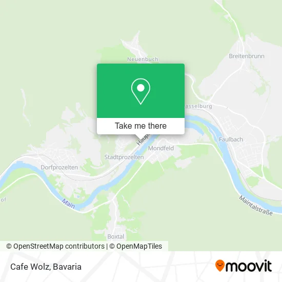 Карта Cafe Wolz