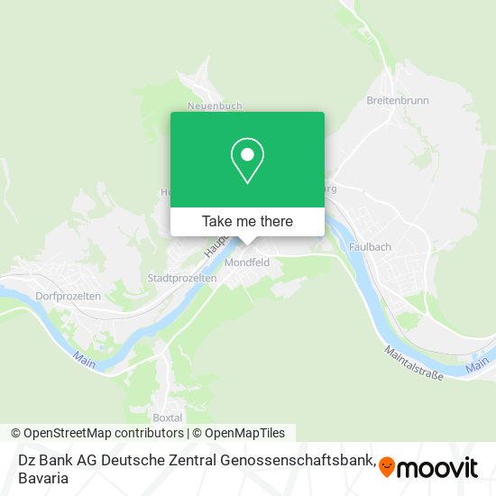Dz Bank AG Deutsche Zentral Genossenschaftsbank map