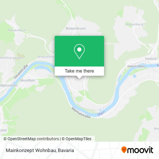 Карта Mainkonzept Wohnbau