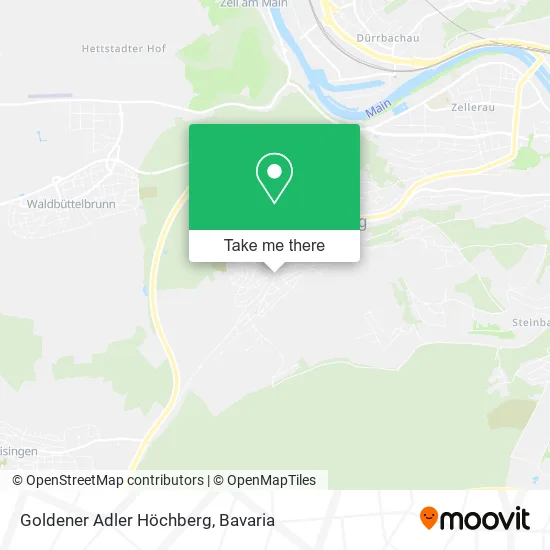 Goldener Adler Höchberg map