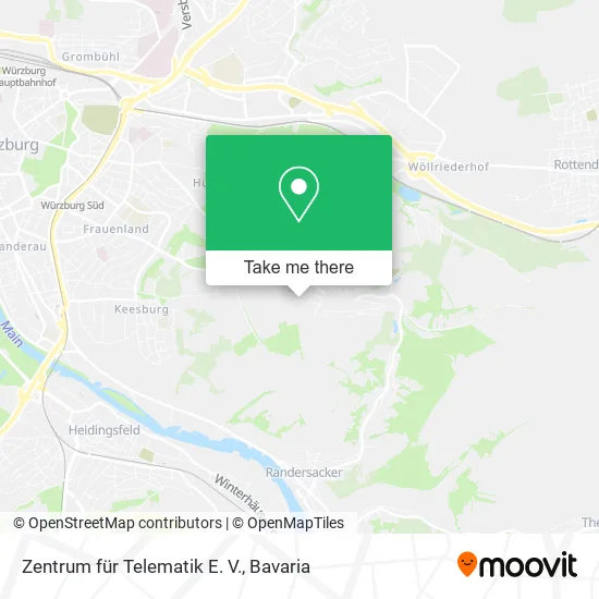 Карта Zentrum für Telematik E. V.