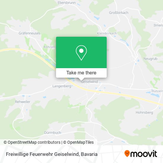 Freiwillige Feuerwehr Geiselwind map