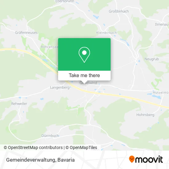 Карта Gemeindeverwaltung