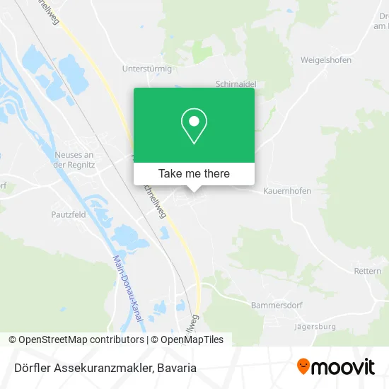 Карта Dörfler Assekuranzmakler