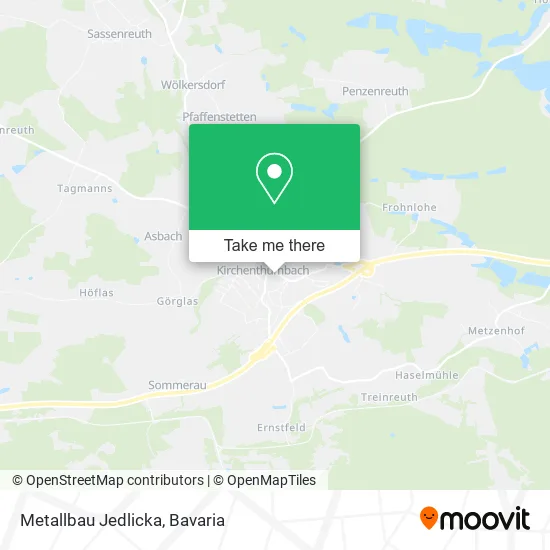Карта Metallbau Jedlicka