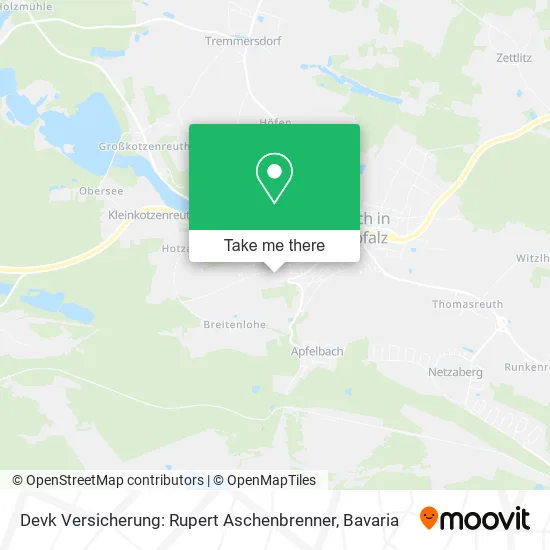 Карта Devk Versicherung: Rupert Aschenbrenner