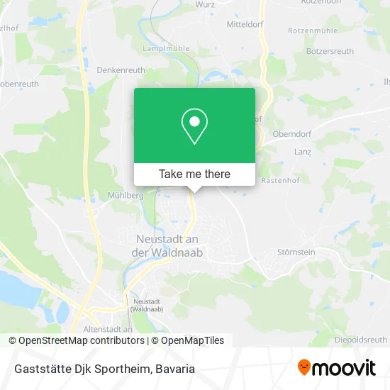 Карта Gaststätte Djk Sportheim
