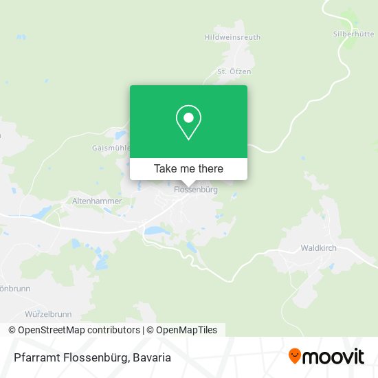 Pfarramt Flossenbürg map