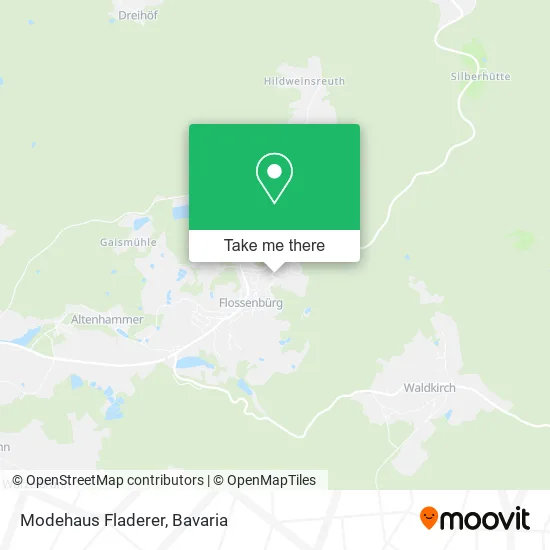 Карта Modehaus Fladerer
