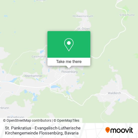 St. Pankratius - Evangelisch-Lutherische Kirchengemeinde Flossenbürg map