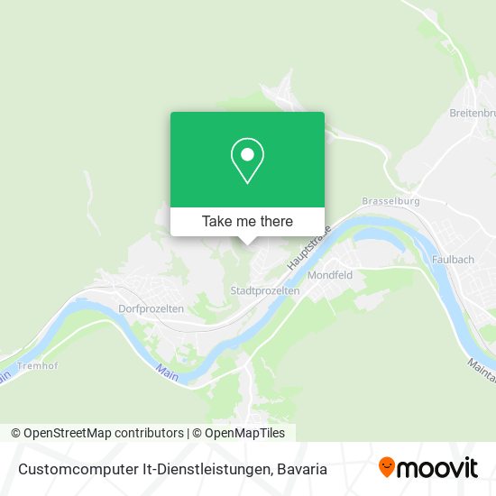 Карта Customcomputer It-Dienstleistungen