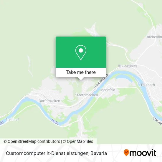 Карта Customcomputer It-Dienstleistungen