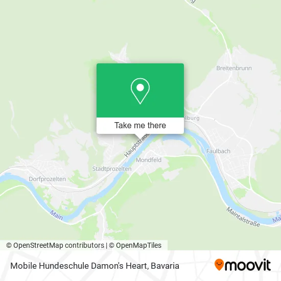 Карта Mobile Hundeschule Damon's Heart