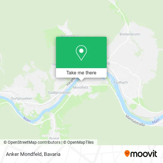 Карта Anker Mondfeld