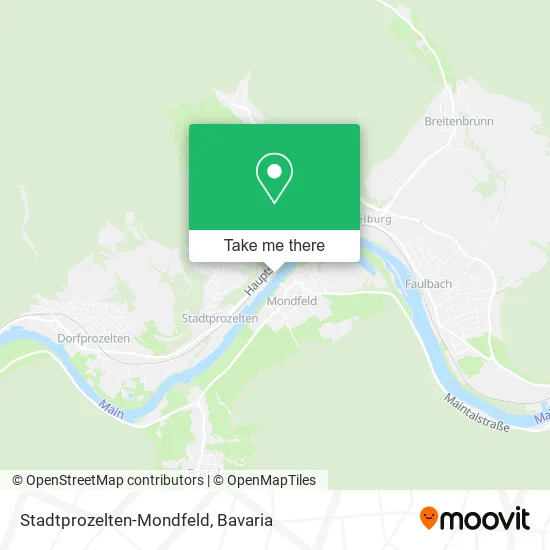 Карта Stadtprozelten-Mondfeld