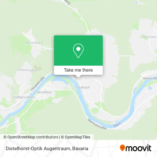 Карта Distelhorst-Optik Augentraum