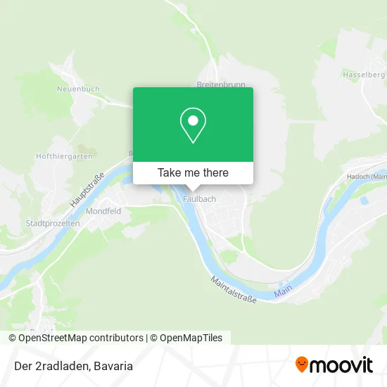 Карта Der 2radladen