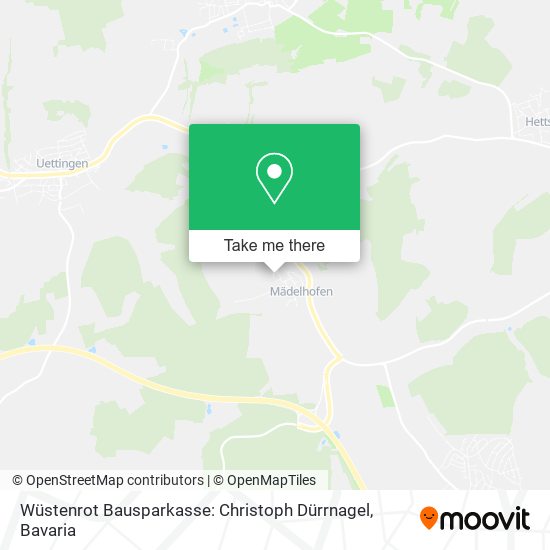 Wüstenrot Bausparkasse: Christoph Dürrnagel map