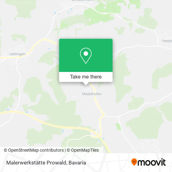 Карта Malerwerkstätte Prowald