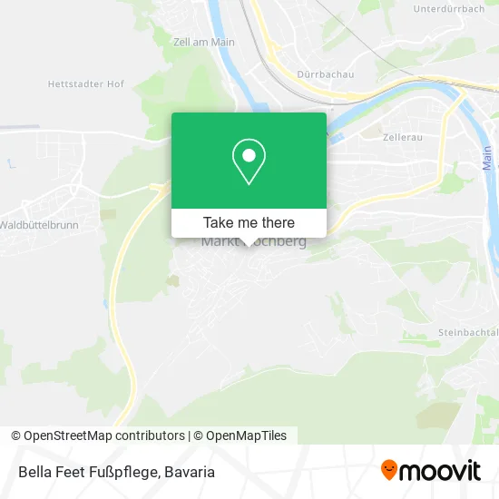 Карта Bella Feet Fußpflege