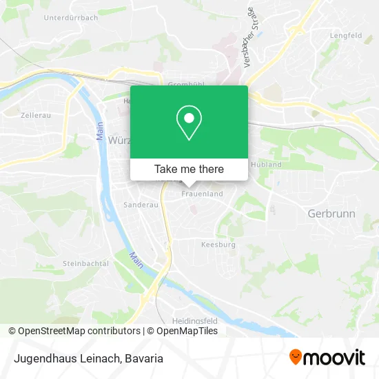Карта Jugendhaus Leinach