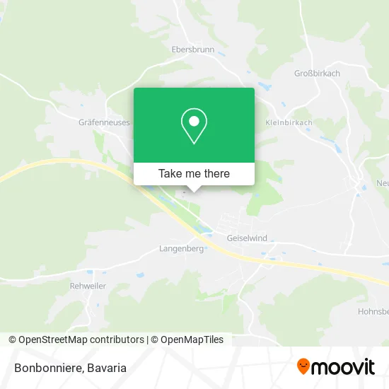 Карта Bonbonniere
