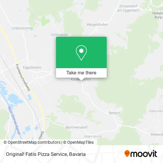 Карта Original! Fatis Pizza Service