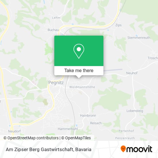 Am Zipser Berg Gastwirtschaft map