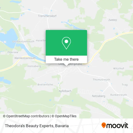 Карта Theodora's Beauty Experts