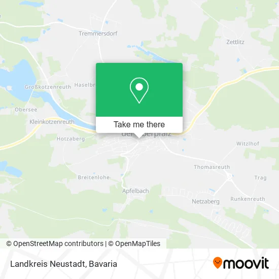 Карта Landkreis Neustadt