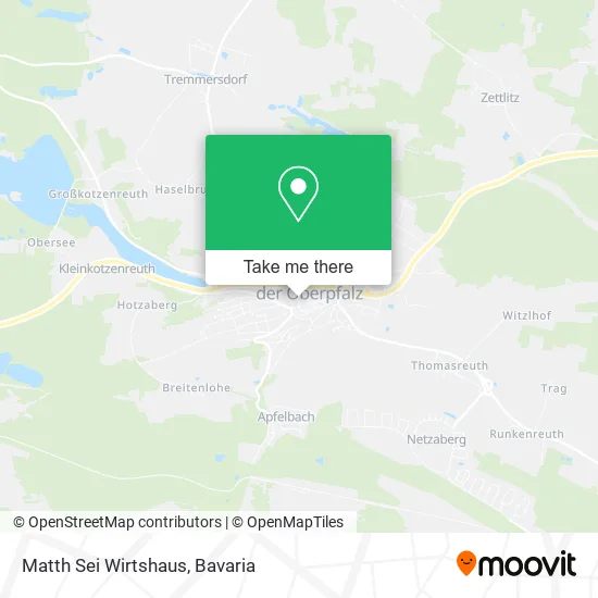 Карта Matth Sei Wirtshaus