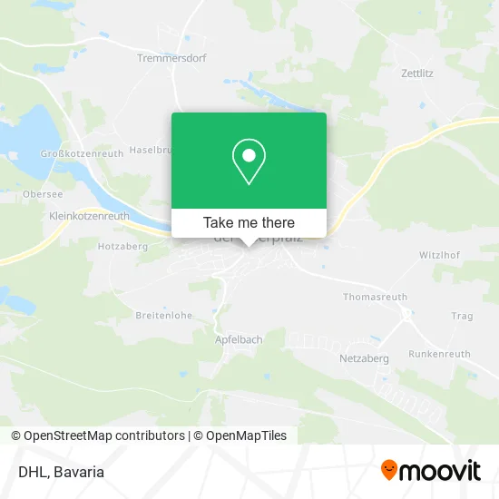 Карта DHL