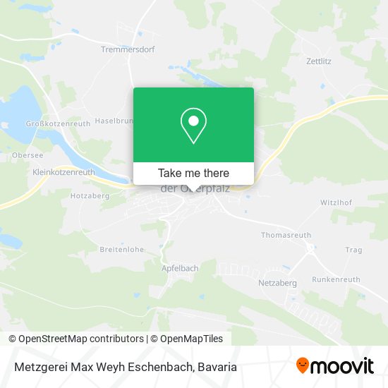 Metzgerei Max Weyh Eschenbach map