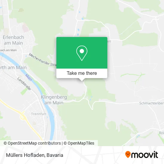 Карта Müllers Hofladen