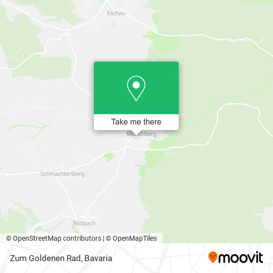 Карта Zum Goldenen Rad