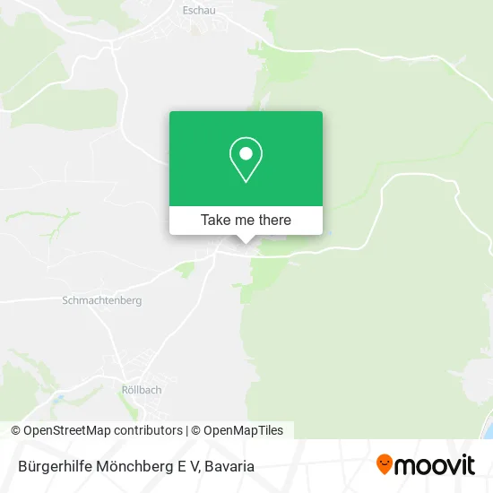 Карта Bürgerhilfe Mönchberg E V