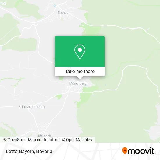 Lotto Bayern map