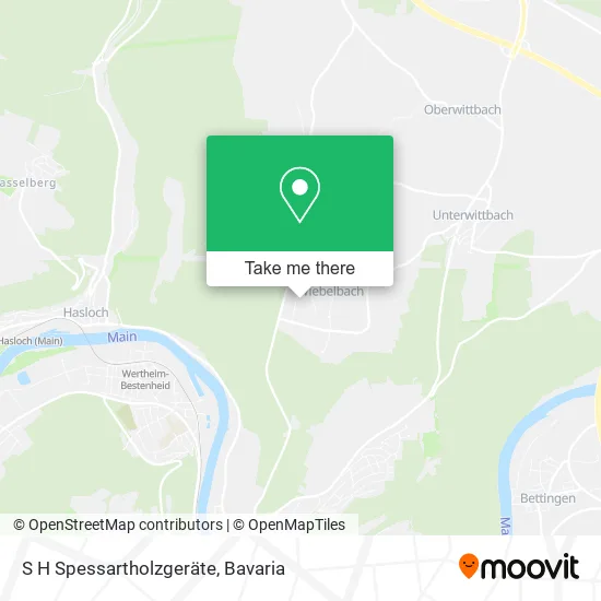 Карта S H Spessartholzgeräte