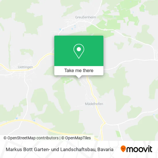 Карта Markus Bott Garten- und Landschaftsbau