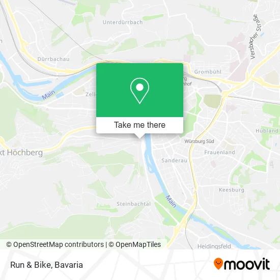 Карта Run & Bike