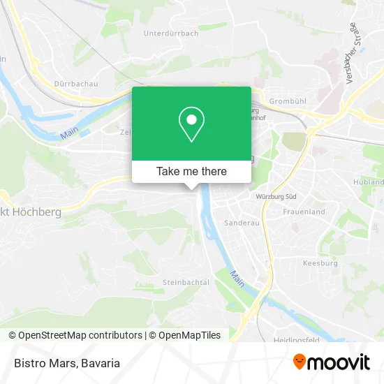 Карта Bistro Mars