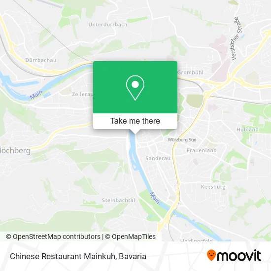Карта Chinese Restaurant Mainkuh