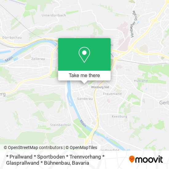 * Prallwand * Sportboden * Trennvorhang * Glasprallwand * Bühnenbau map